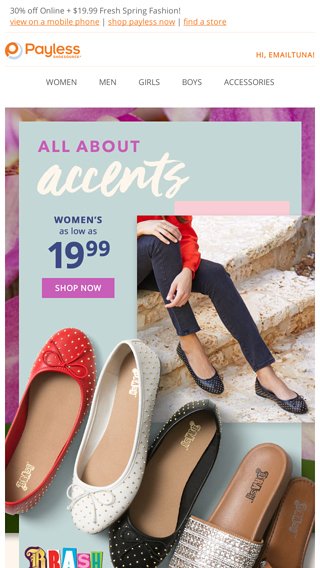 payless online