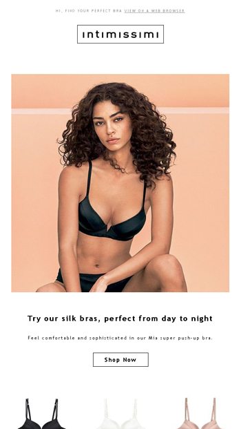 Who doesn't love silk? - Intimissimi Email Archive