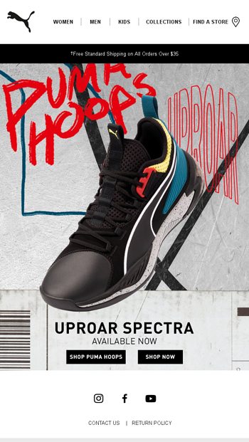 Uproar Spectra is Back - PUMA Email Archive