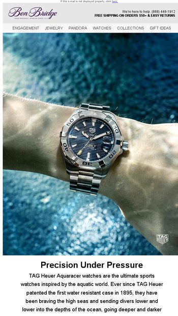 The Ultimate Sports Watch by TAG Heuer Ben Bridge Email Archive