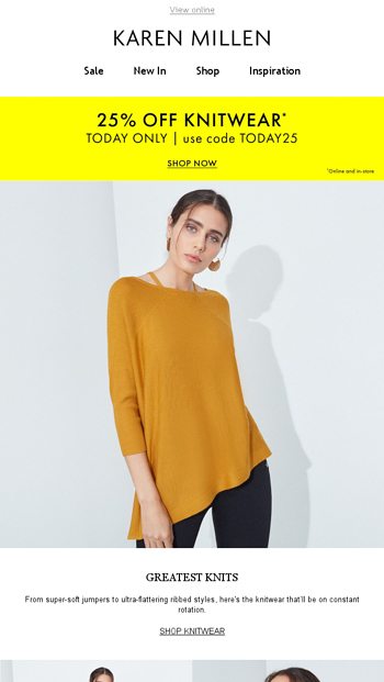 karen millen knitwear sale