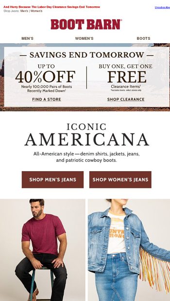 Iconic Americana Boots Denim Boot Barn Email Archive