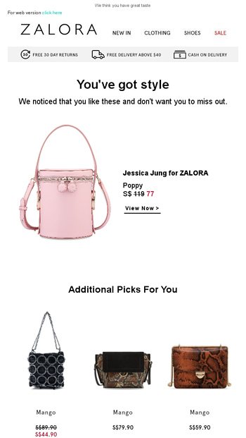 Jessica jung best sale for zalora