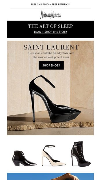neiman marcus ysl shoes
