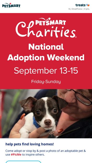 National Adoption Weekend kicks off at PetSmart