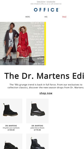 office dr martens jadon