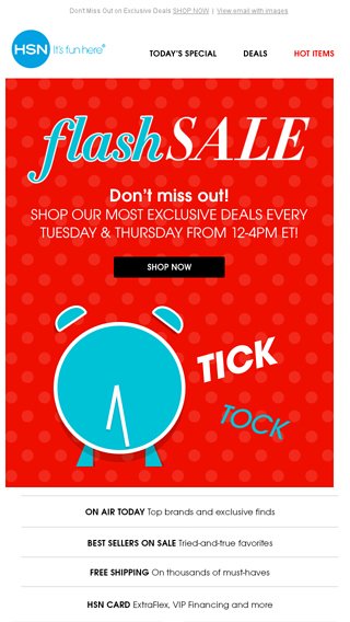 Flash Sale