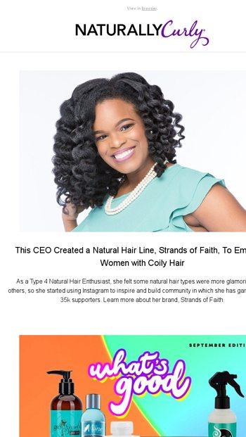 This Ceo Created A Natural Hair Line Strands Of Faith To Empower