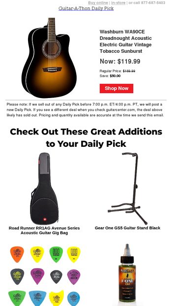 Daily Pick  Guitar Center