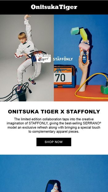 onitsuka tiger serrano staff only