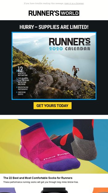 runners world socks