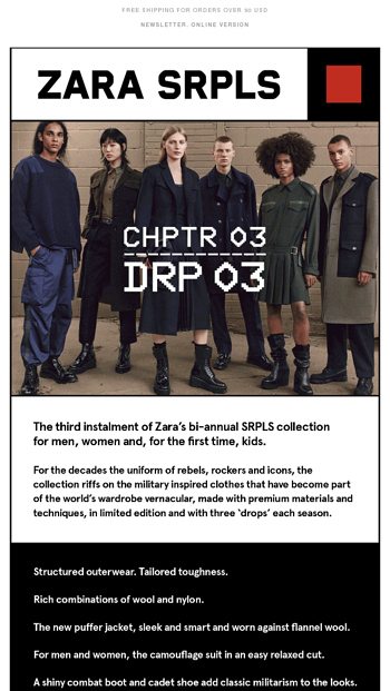Zara's Third Installment of SRPLS CHPTR 03