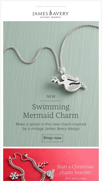 James avery hot sale swimmer charm