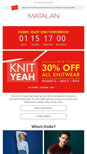 Get these knits before theyrsquore gone 