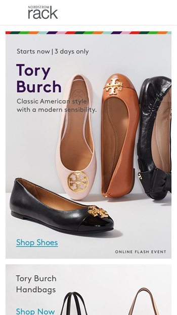 tory burch flats nordstrom rack