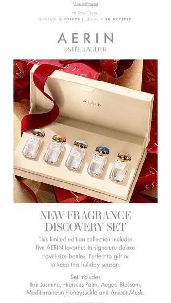 aerin holiday fragrance discovery set