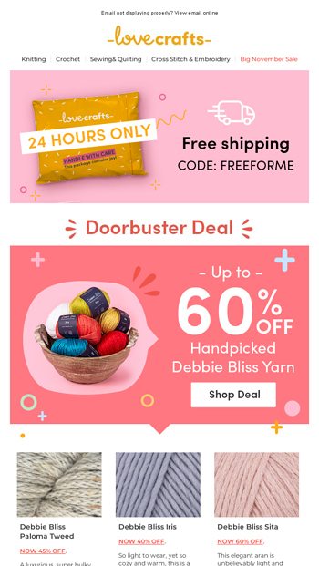 Today well ship your order for FREE