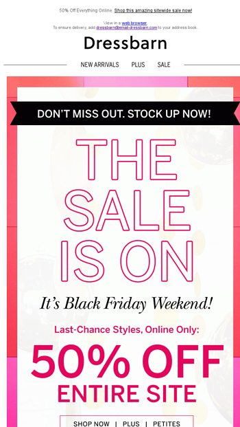 dress barn black friday