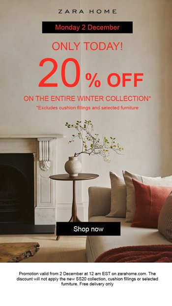 Zara Home Email Archive