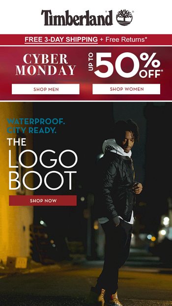 timberland cyber monday