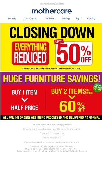 Up to 50 off with EVERYTHING reduced