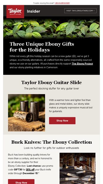 3 Eco-friendly Ebony Gifts That Support