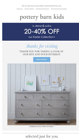 Yes You Deserve This Catalina Extra Wide Dresser Pottery Barn