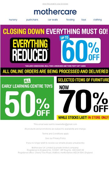 Up to 60 off EVERYTHING