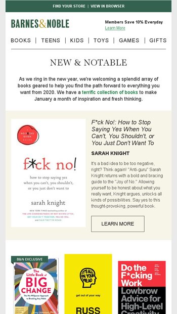 New Noble Books For A New Notable Year Barnes Noble Email