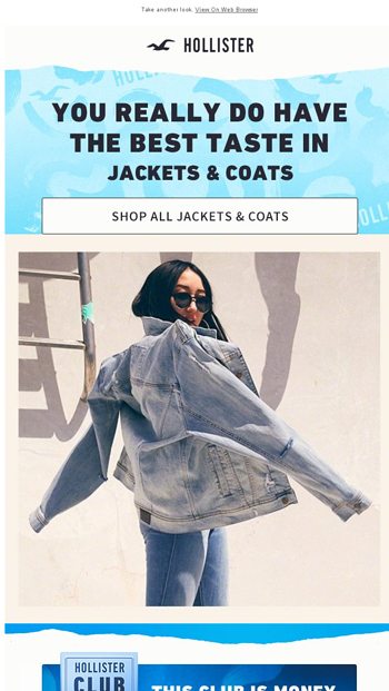 hollister jackets and coats