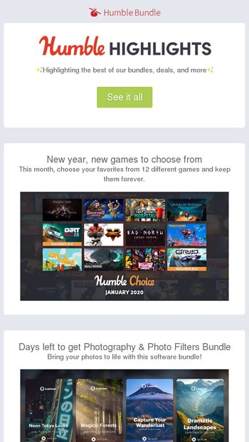 Humble Choice January Bundle is worth it 