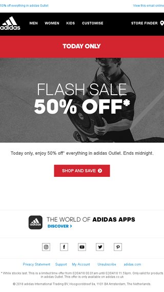 adidas uk flash sale