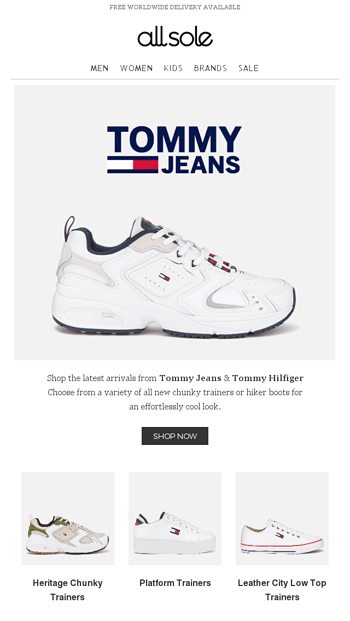 tommy platform trainers