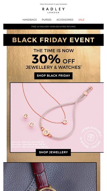 radley jewellery sale