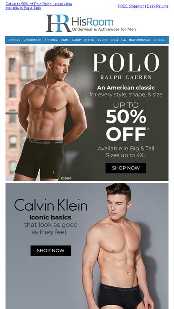 Shop for Calvin Klein Underwear - Underwear by Calvin Klein - HisRoom