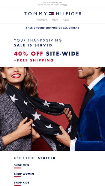 tommy hilfiger thanksgiving sale 2018