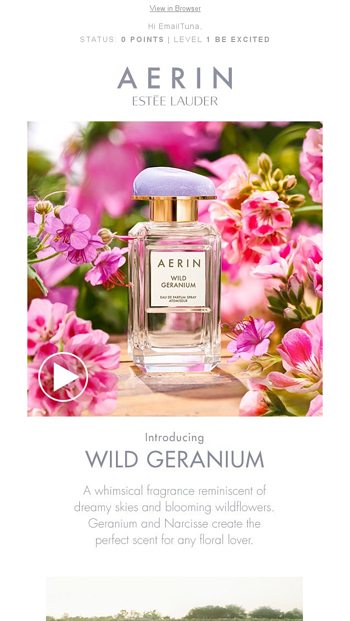 estee lauder wild geranium