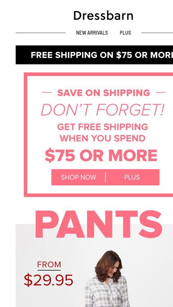 Free Shipping On Us Dressbarn Email Archive