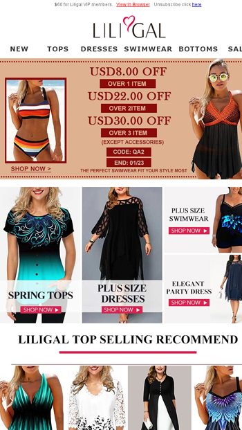 liligal plus size swimsuits