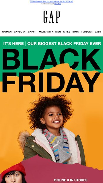 baby gap black friday