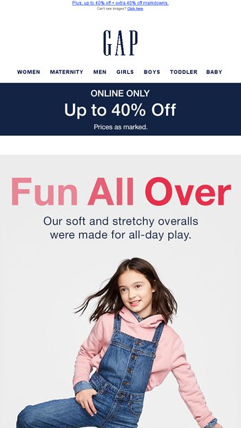 gap kids overalls