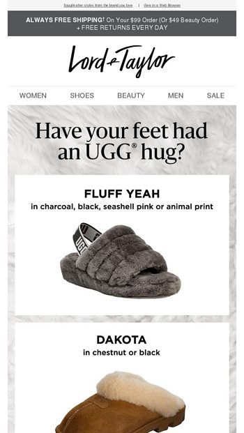 lord and taylor ugg sale