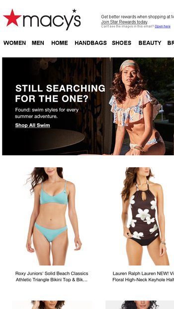 macy's ralph lauren womens bathing suits