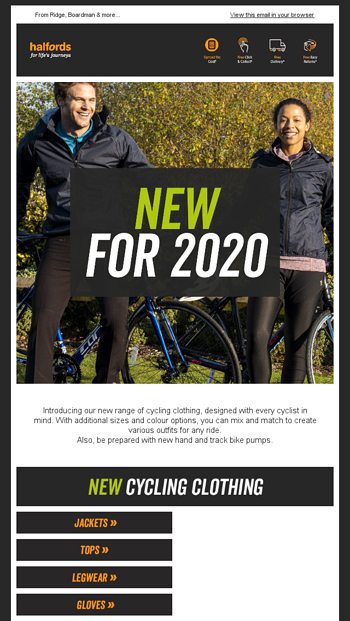 halfords cycling clothing