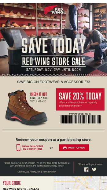 red wing work boots coupons cheap online