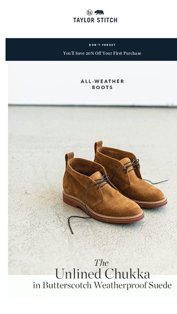 Taylor stitch chukka on sale boots