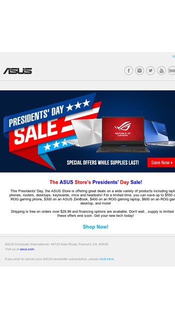 ASUS laptops on sale