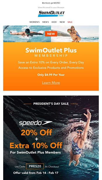 speedo 10 off