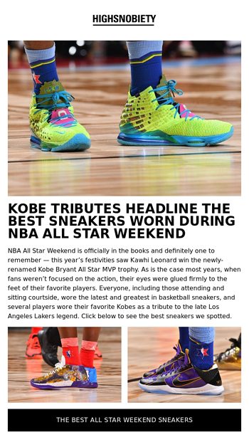 The best sneakers worn during NBA All Star Weekend 🏀 - Highsnobiety ...