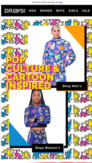Pop Culture  Cartoon Inspired Styles